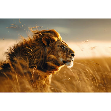 Lion Painting